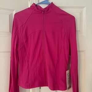 NWT Lululemon nulu cropped define jacket size 10 sonic pink